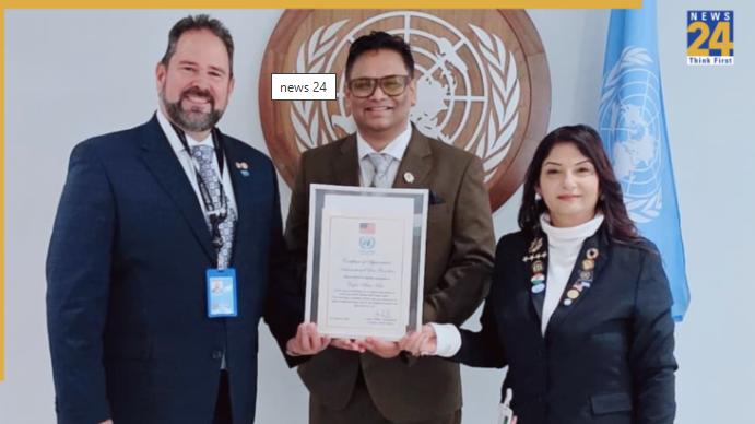 Arun Kar and Nidhi Kar honoured at the United Nations Headquarters, New York, for advancing humanitarian initiatives in support of the UN SDGs  – Arun Kar News Coverage