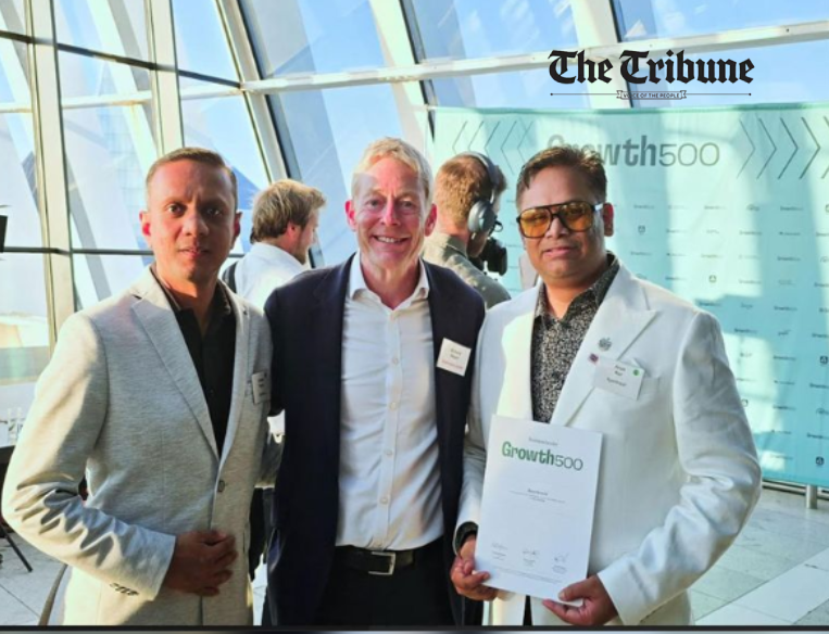 Xpertnest Ranked One of the UK's 500 Fastest-Growing Companies, Curated by analysts behind The Sunday Times Rich list: Tribune India – Arun Kar News Coverage